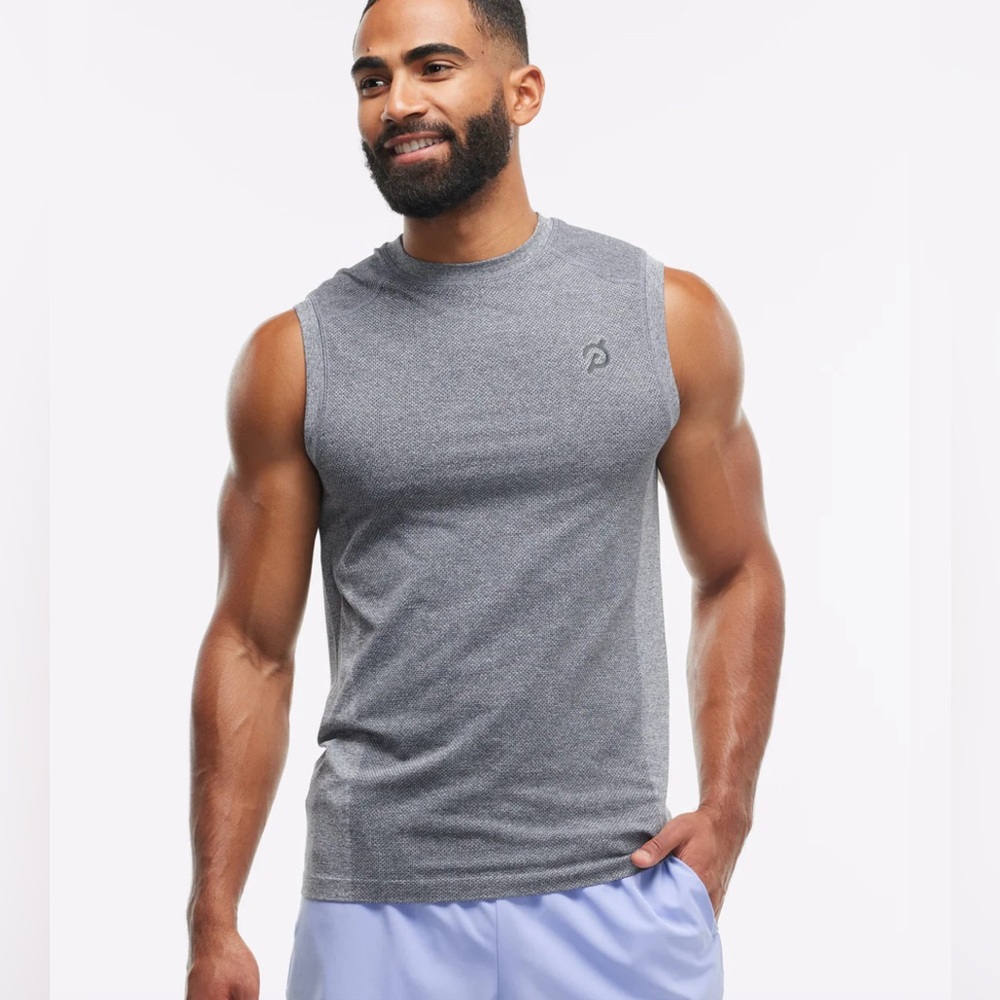 Peloton Men’s seamless tank muscle shirt medium NWOT